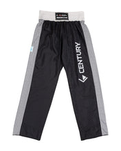 Tenacity pant by WAKO C-Gear, black with white side stripes and "CENTURY" print
