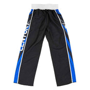 C-Gear Integrity 2.0 pant, black with blue side stripes and tapered legs
