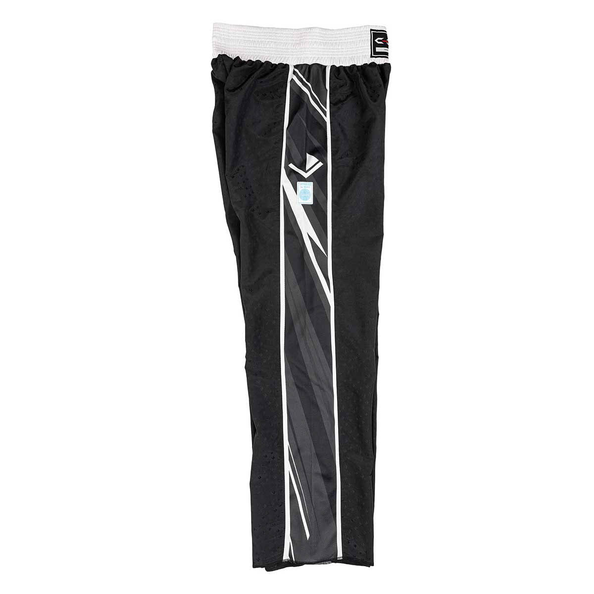 C-Gear Integrity 2.0 pant, black with thin white center stripe and gray pattern