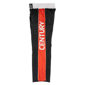 Determination 2.0 pants in black with red center stripe and vertical “CENTURY” logo