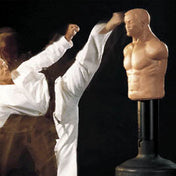 Body Opponent Bag padded foam torso target with molded chest and stand pole