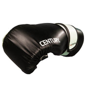 Boxing punch glove, black and mint with CENTURY logo on the outer side
