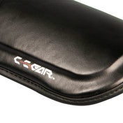 Black padded instep guard with C-GEAR logo and rounded toe coverage