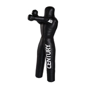 Black grappling dummy with Century logo and 70 weight patch