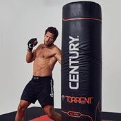 Black Century Torrent T2 Pro freestanding punching bag with red TORRENT branding