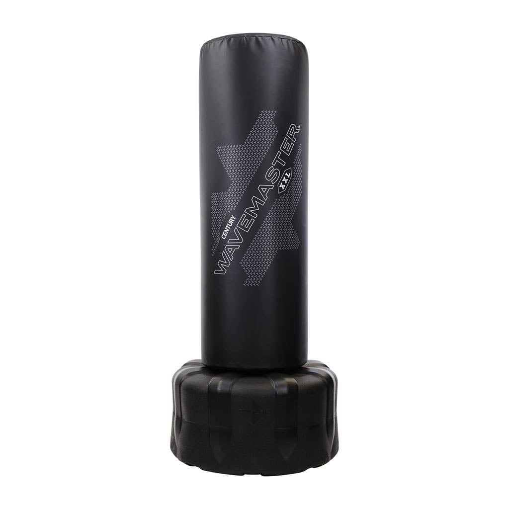 Black cylindrical punching target with WaveMaster logo on the top pad