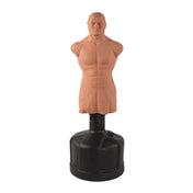 XL BOB body opponent bag with tan foam torso on black punching base