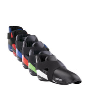 Assorted-color boxing kicks set with black straps and CENTURY logo on the front