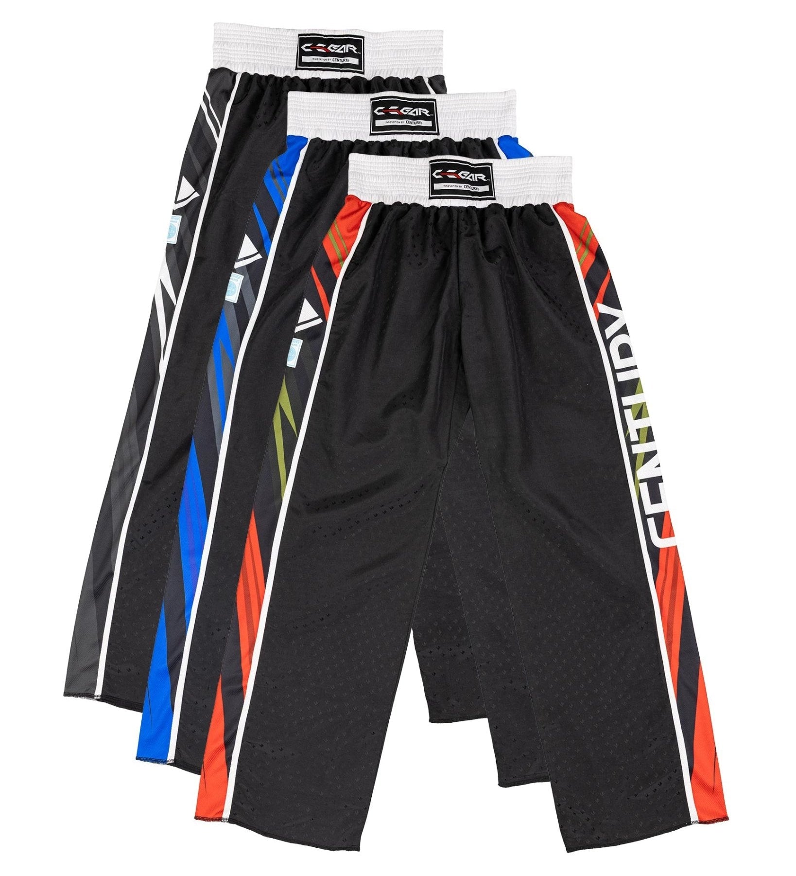 C-Gear Integrity 2.0 pant, black with elastic waistband and bold side stripes.