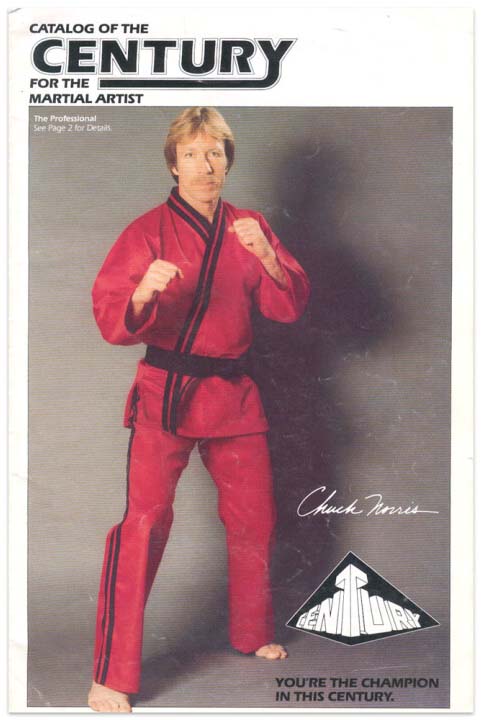 old century catalog featuring chuck norris