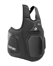Creed belly pad in black with front pocket panels and loop carry strap