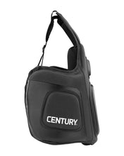 Black belly pad with side handle and centered front logo patch