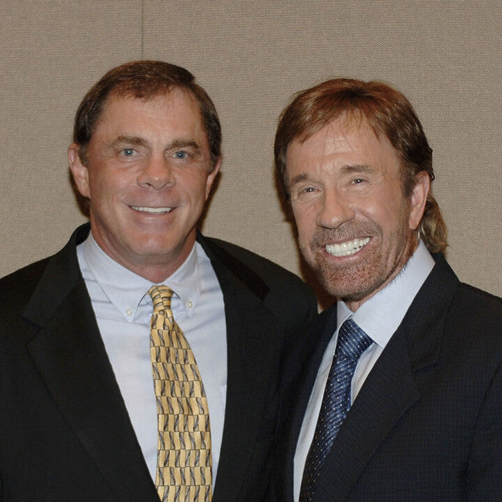 Mike Dillard and Chuck Norris