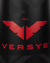 VS.1 heavy bag close-up with large red VS logo and VERSYS lettering