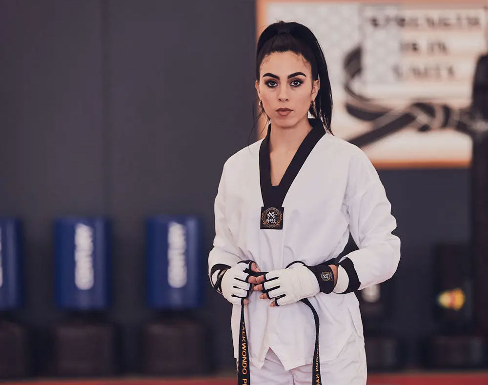 victoria stambaugh in a uniform and gloves